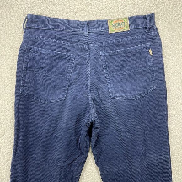 VTG Solo Semore USA Made Corduroy Pants 38 (Actual 36x28) 90s Streetwear Skater - Picture 4 of 12